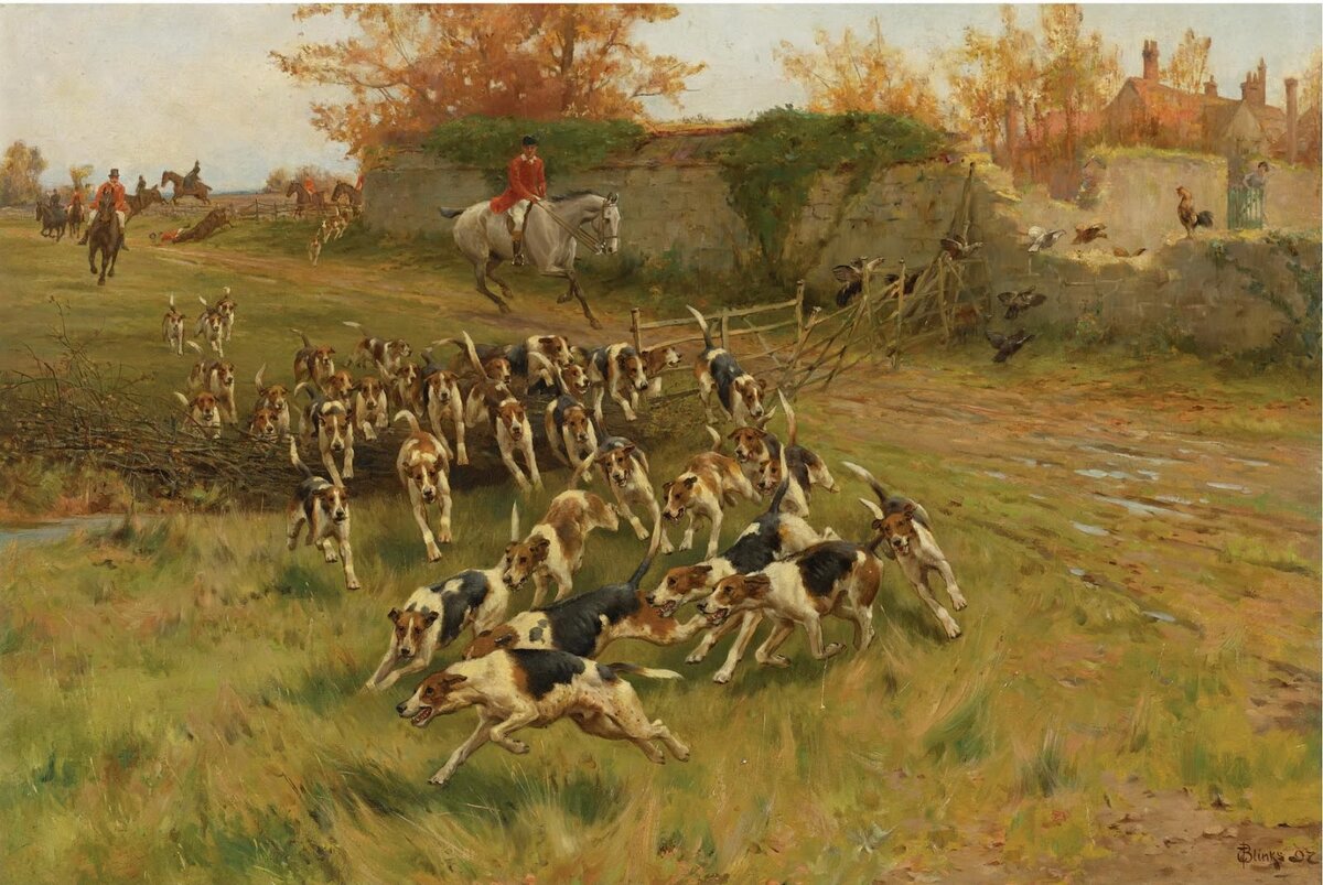 Томас Блинкс английская охота