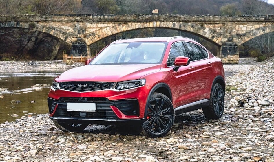 Джили Тугелла 2021 , фронтальная часть