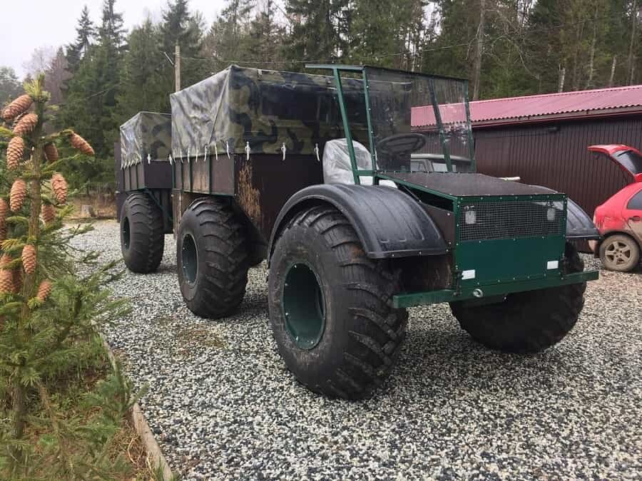 Каракат ТСН 74 полная комплектация с прицепом.
