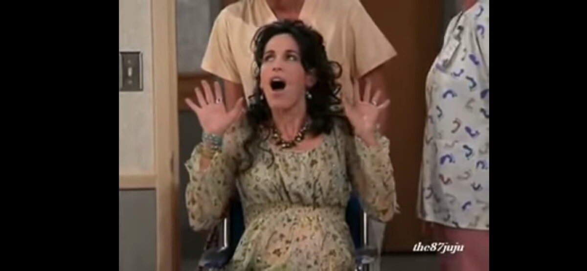 Роды Рейчел. И Дженис. Сериал Друзья. Скриншот