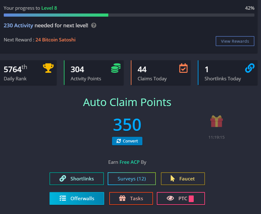 Раздел Dashboard