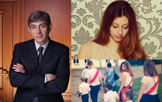 Сергей Галицкий и его дочь Полина 