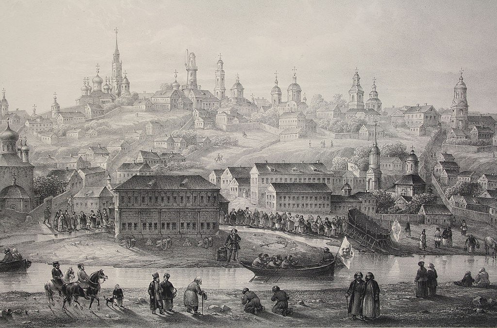 Воронеж в XVII столетии (wikipedia.org).