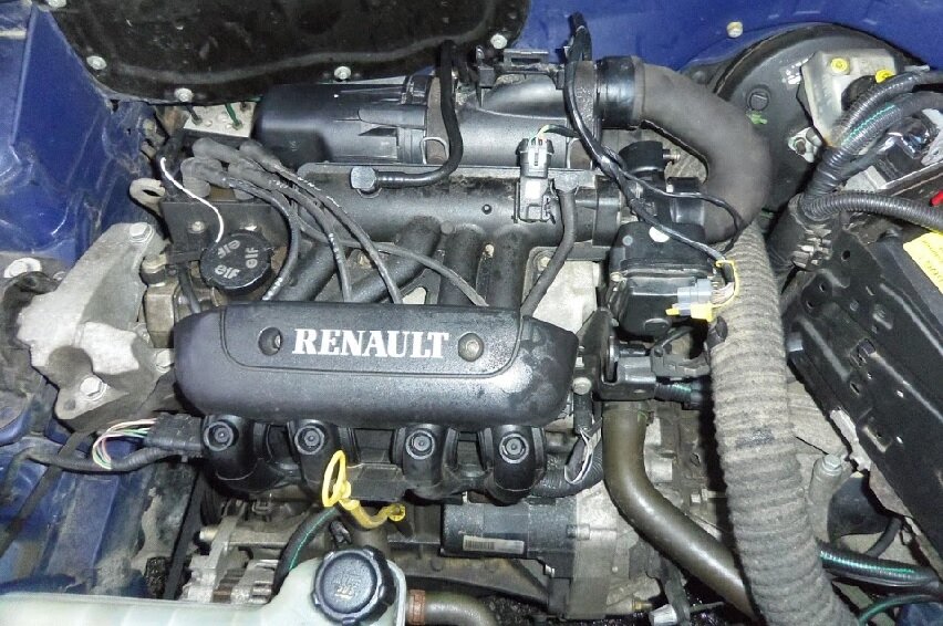 renault clio 2 двигатель 1,2