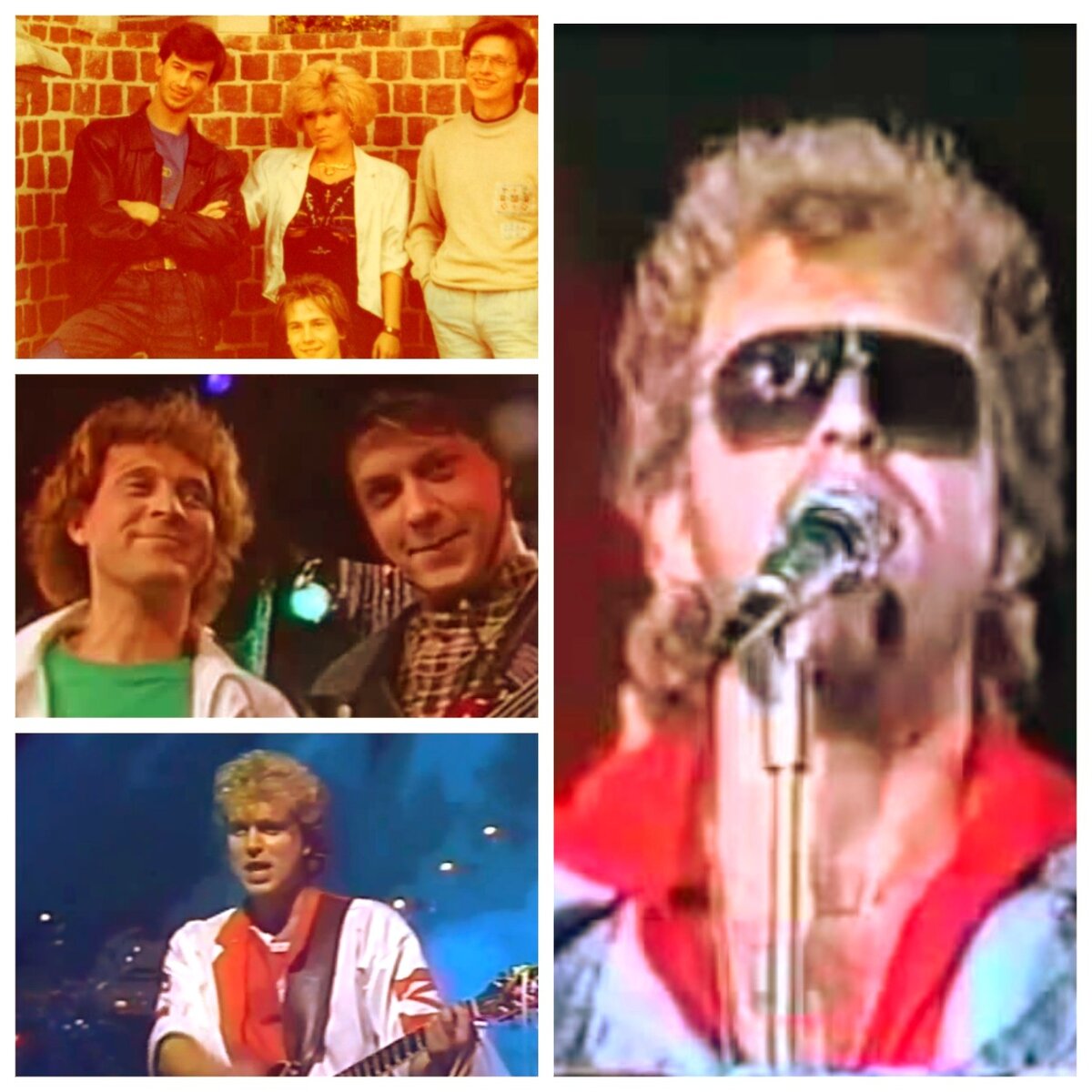 На фото: исполнители популярных песен с 1988 по 1990 годы. Подробности - в материале.