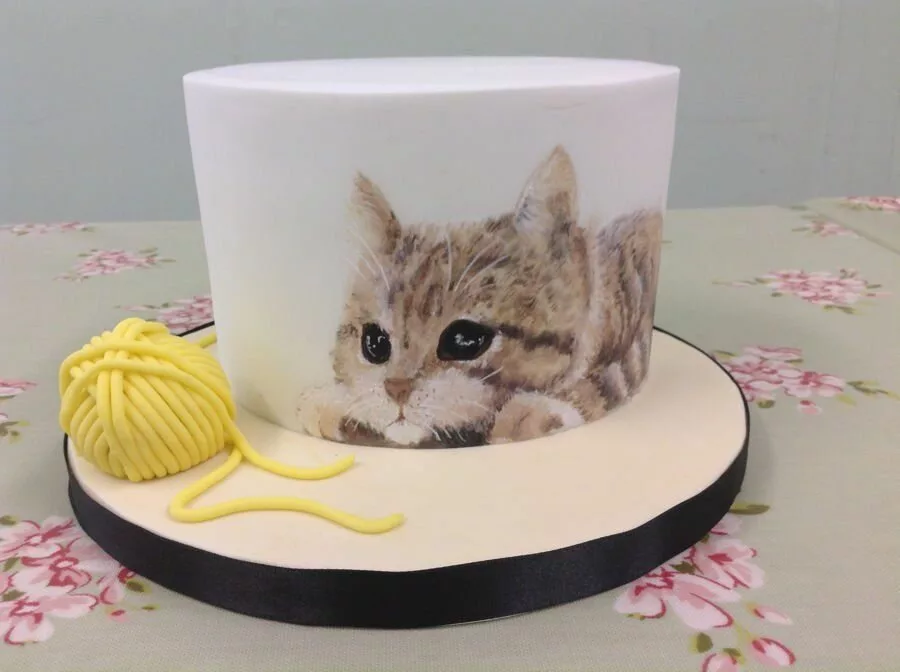 Картинки котенком на торт. Торт с котятами. Торт с «кошками». Торт в виде кошки. Тортик с котятами.