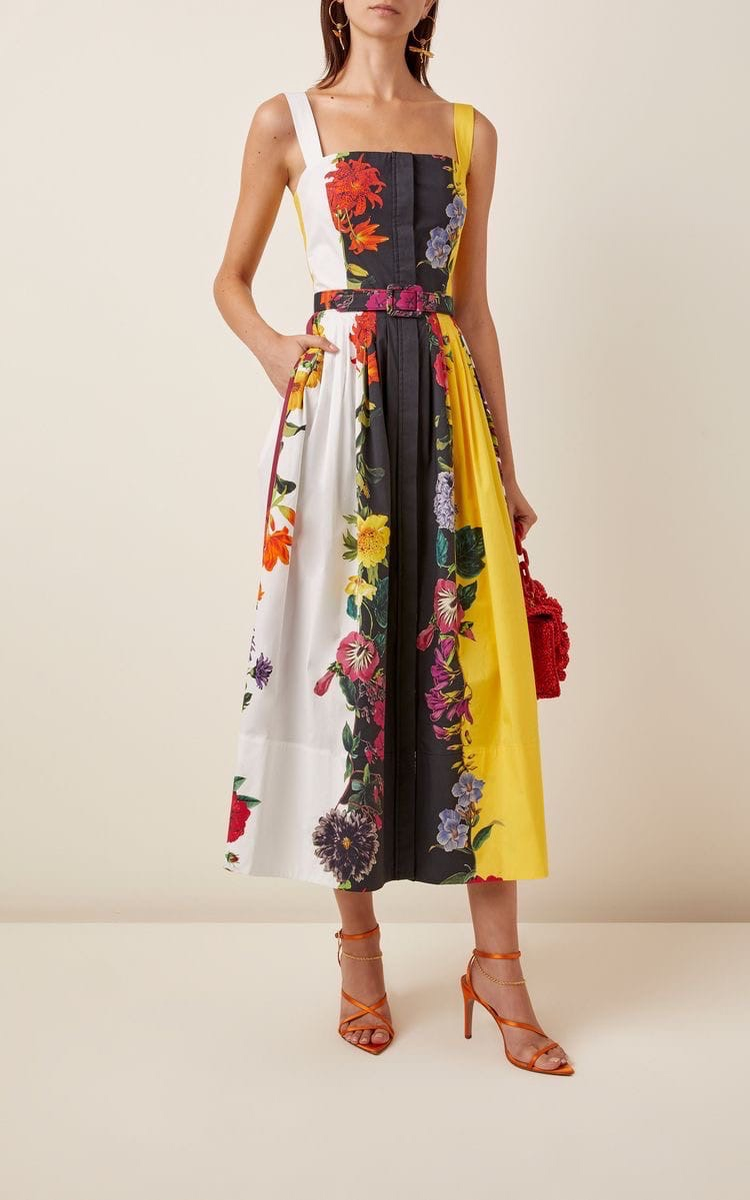 Цветочное платье