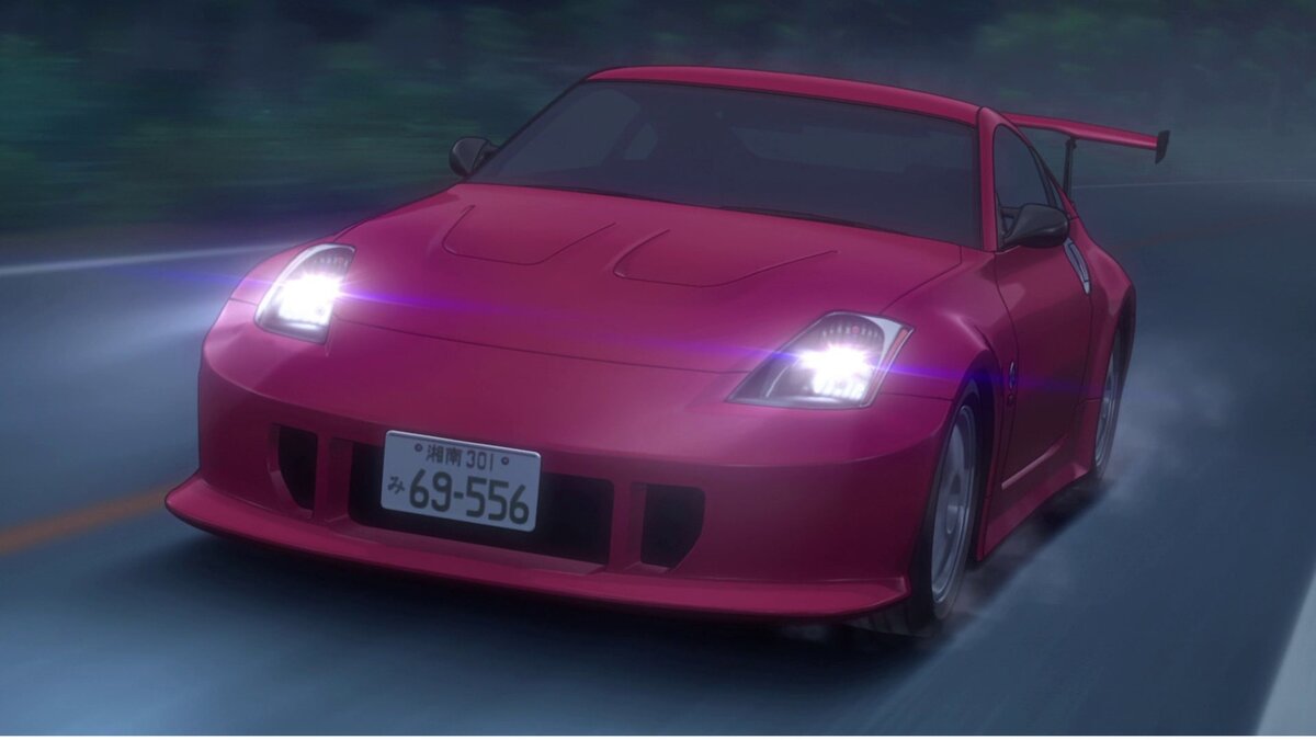 Nissan Fairlady Z Version S (Z33) в аниме-адаптации
