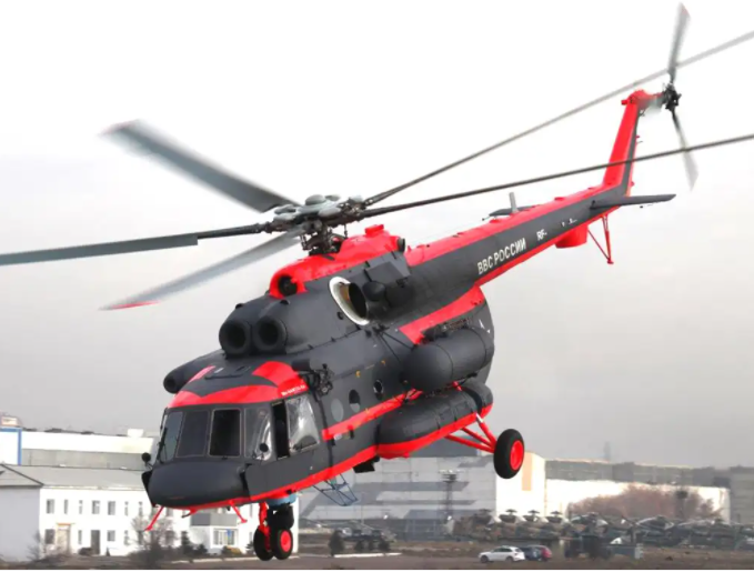 Используемый сегодня для этих целей вертолет Ми-8 АМТШ ВА
