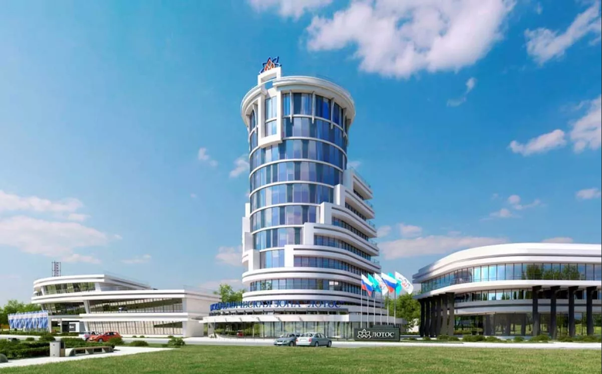 Особая экономическая зона «Лотос» административный комплекс.                              www. promo.darvodgeo.ru