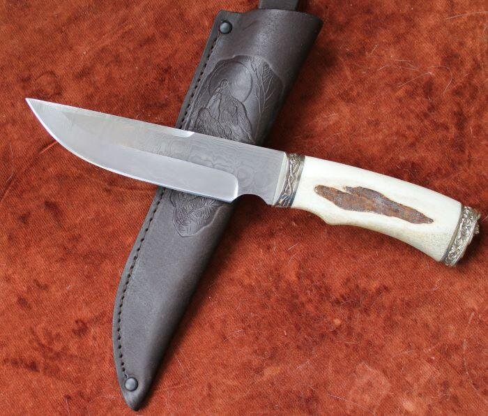 Нож Золотоискатель (дамасская сталь)