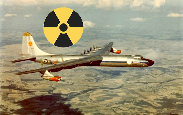 Convair NB-36H — тестовая лаборатория США