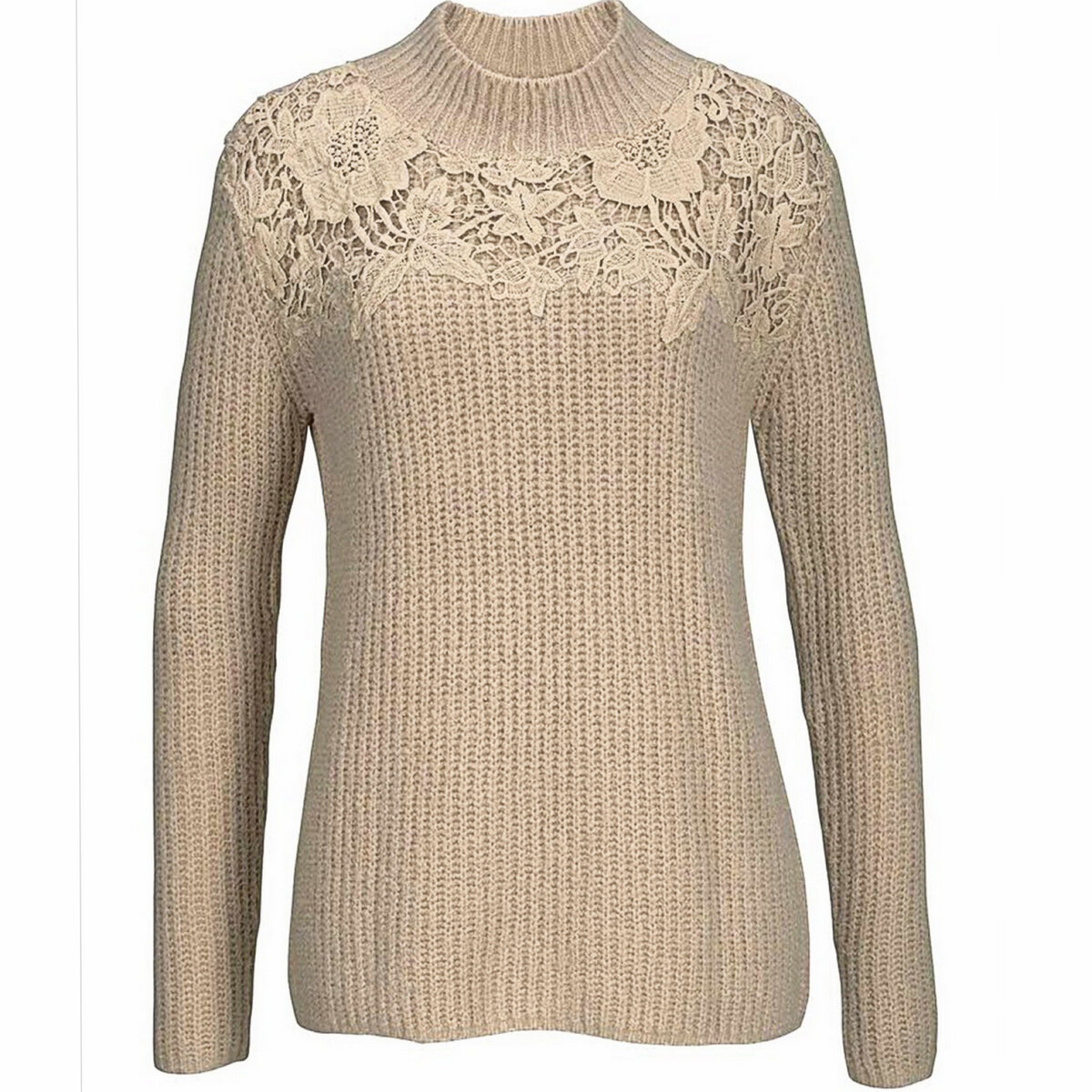 Женские свитера с кружевом : купить свитер с кружевом недорого - Клубок (ранее Клумба)