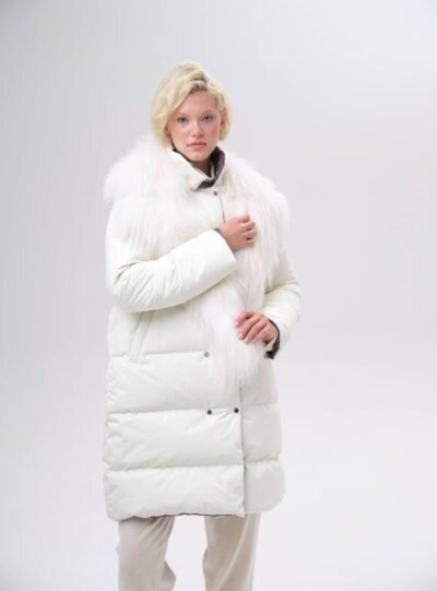 ДВУСТОРОННЕЕ ПУХОВОЕ ПАЛЬТО