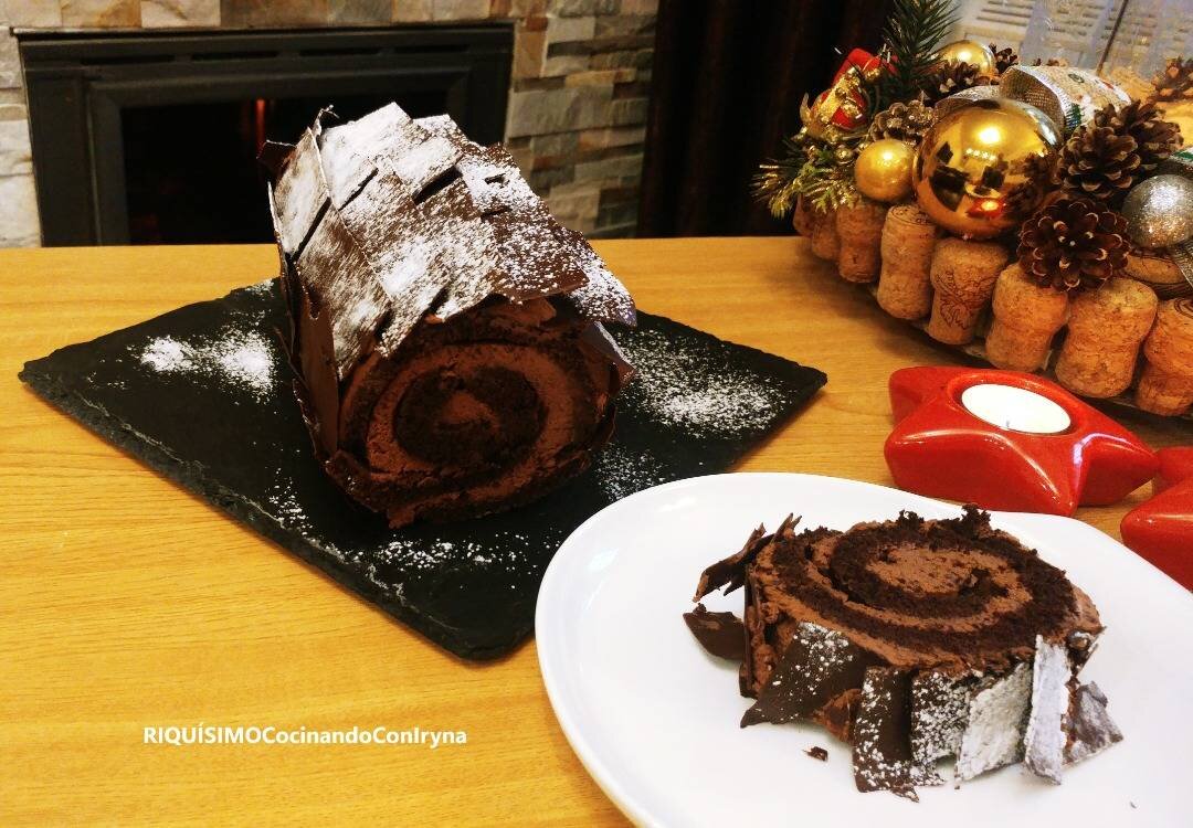 Волшебство в каждый дом! Вкуснейший торт Рождественское Полено принято готовить на Рождество во Франции, Испании, Италии.