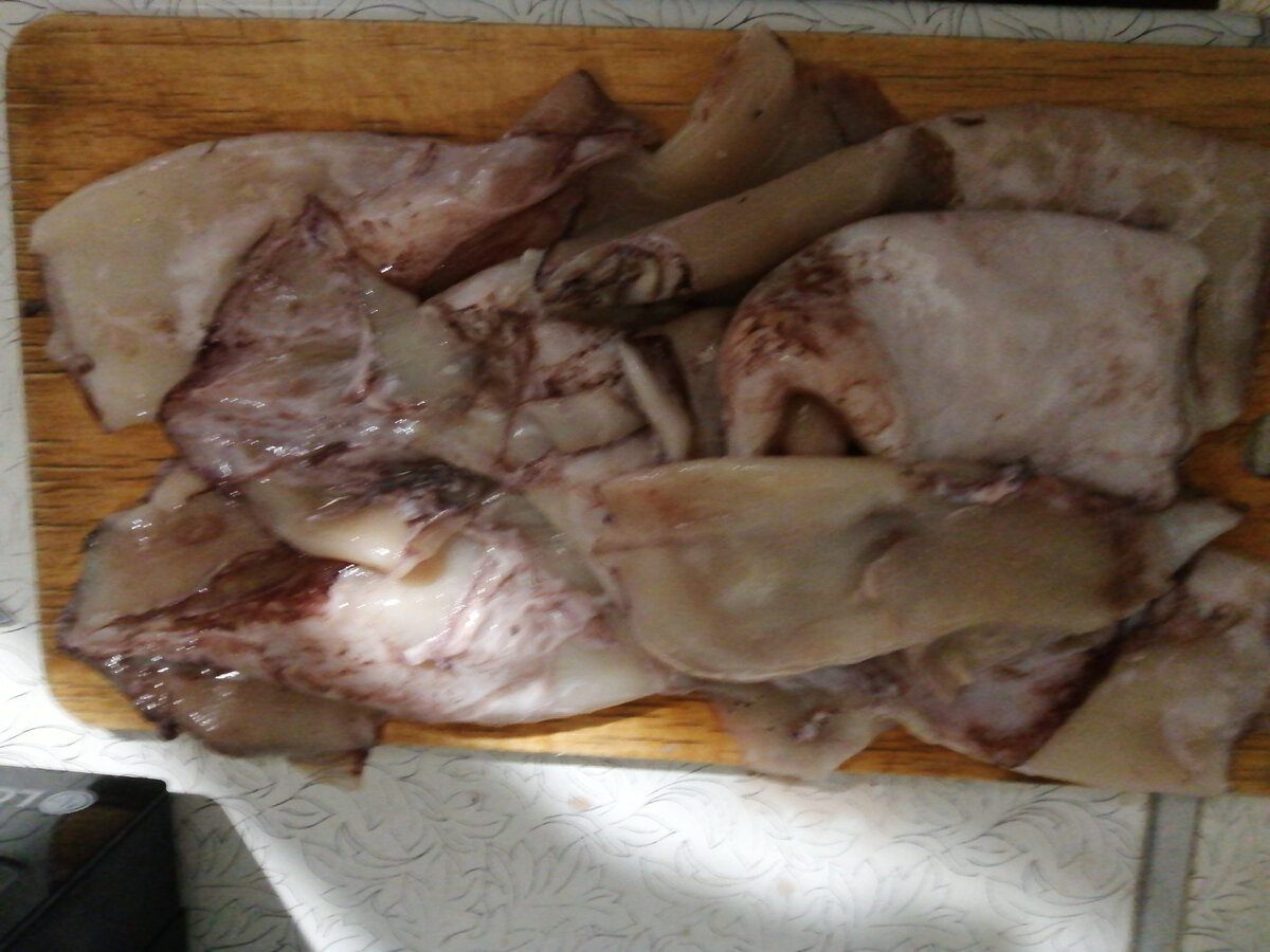 Сырье во всей красе после разморозки. Претензий к качеству нет.