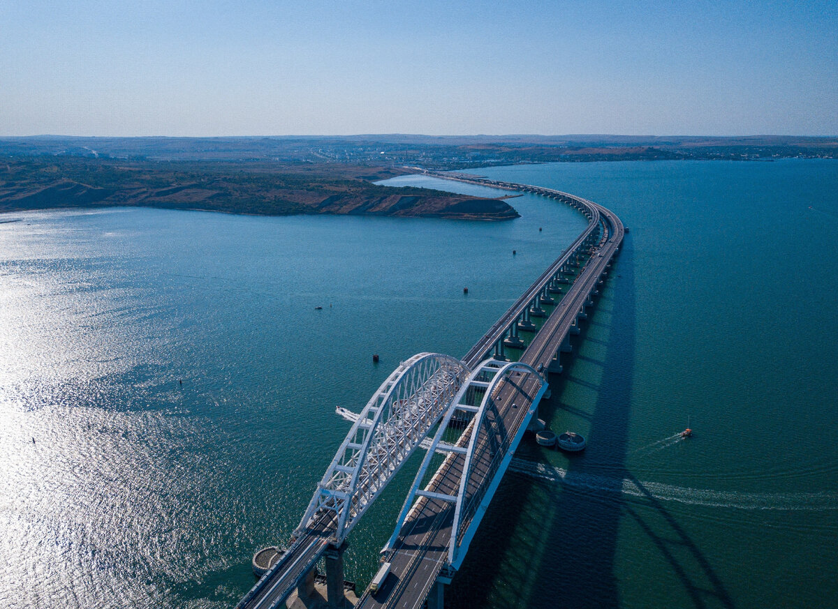 © Росавтодор / rosavtodor.gov.ru / CC BY 4.0 (Крымский мост, 2019 год)