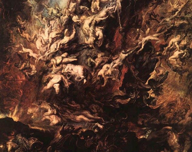 Питер Пауль Рубенс. Падение проклятых