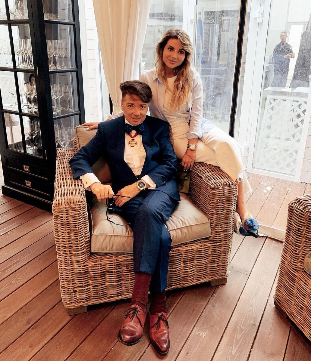    Галина Юдашкина с отцомСоциальные сети