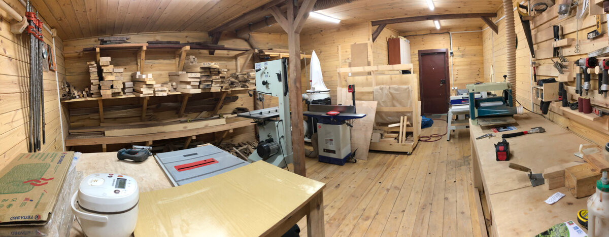 Для таких несложных проектов оборудования в мастерской достаточно 