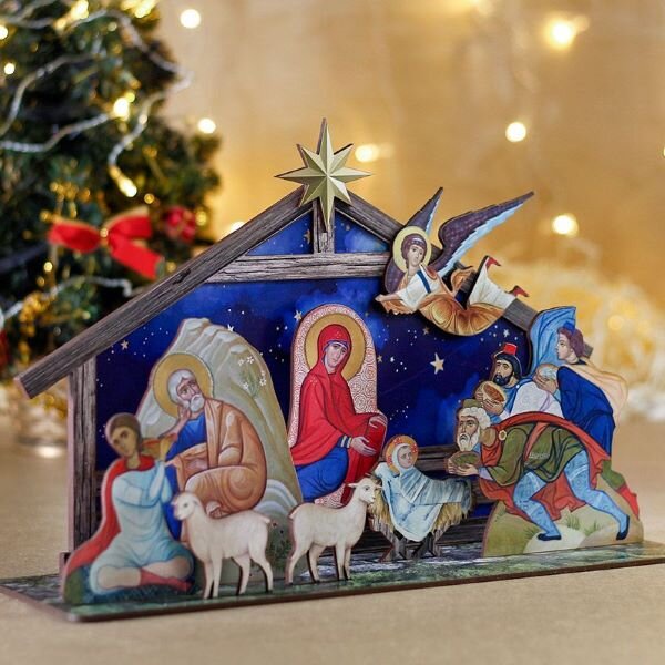 Рождественский Вертеп из дерева