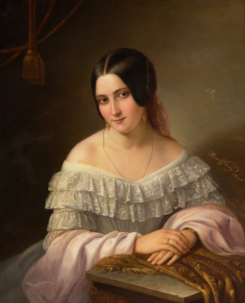 Пример декольте - плечи открыты.