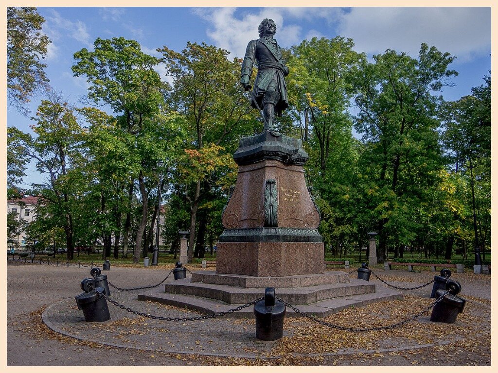 Памятник Петру I ( Источник фото: сайт https://ru.wikipedia.org/wiki, автор: Blindpew100 по лицензии Creative Commons Attribution-Share Alike 4.0 International)