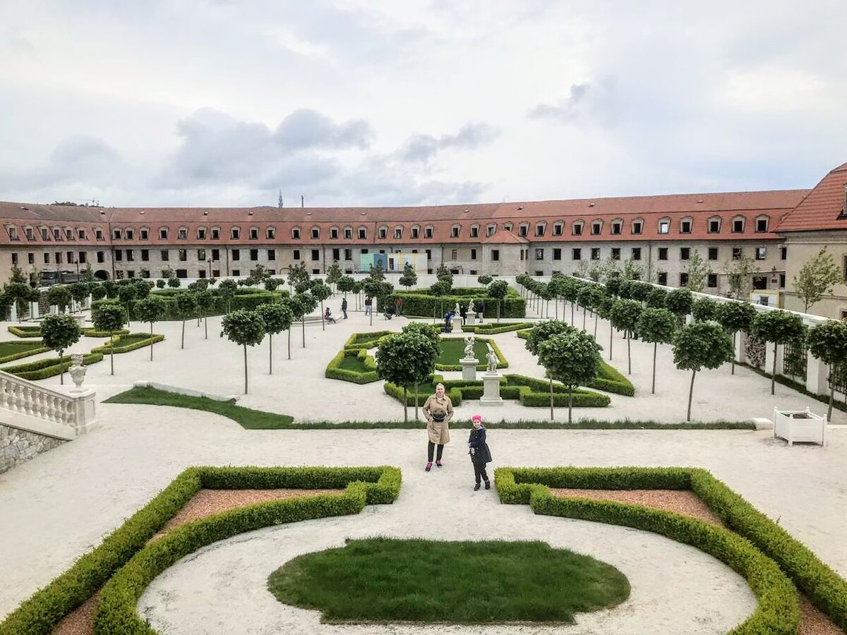 Сад в Братиславском Граде