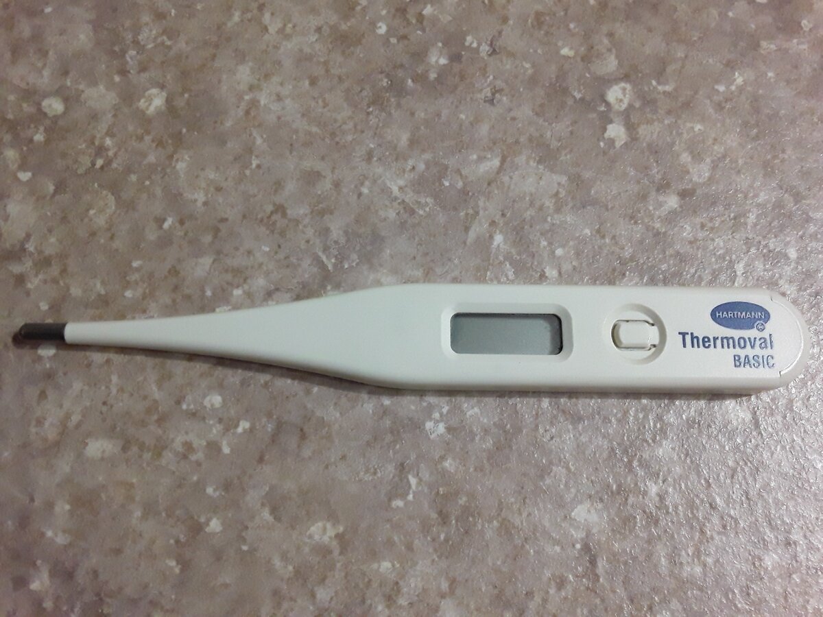 Приобрела еще один электронный градусник.