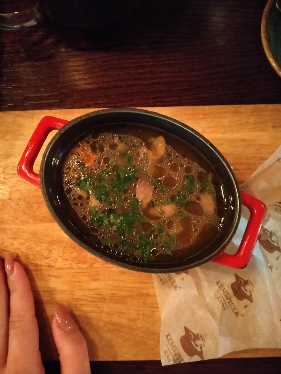 Постный супчик подружки - первый день поста. Сто лет прошло....