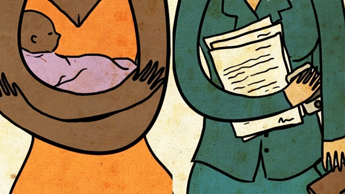 У современных женщин выбор сложный карьера или дети? Источник: Яндекс.Картинки
