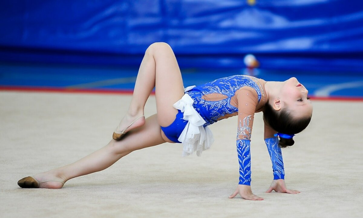 Первый купальник для гимнастики, 2015 год