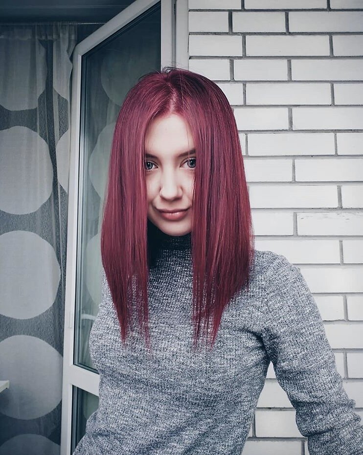 2017 год, это окрашивание на ту базу, что была, без осветления