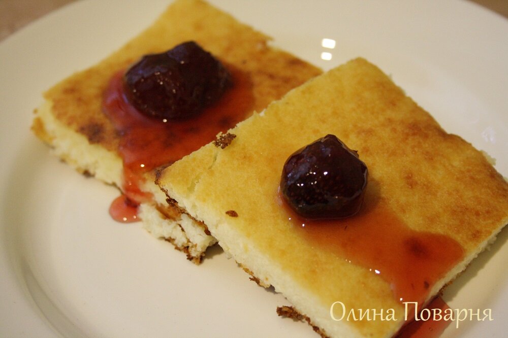 Творожная запеканка "как в детском саду"