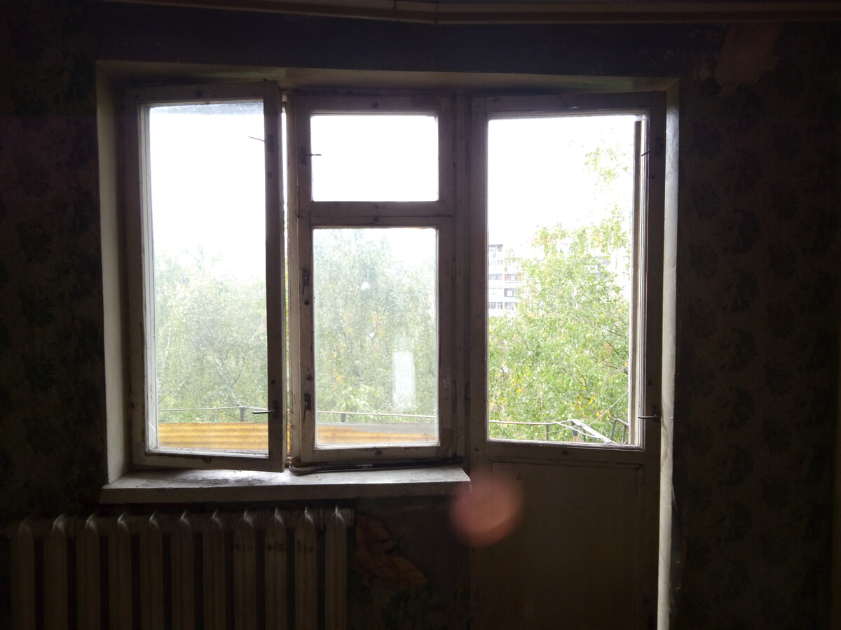 Старое окно