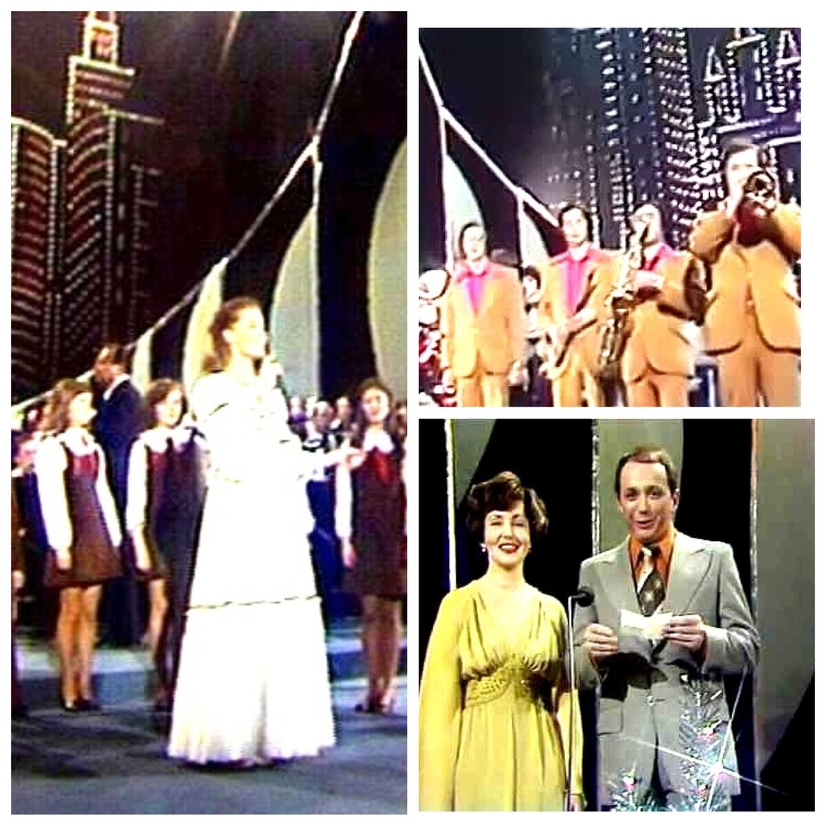 Стоп-кадры из передачи "Песня-1978"