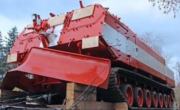 Пожарный танк Т-80