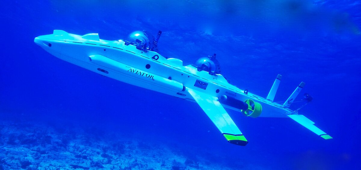 Подводная лодка в виде самолёта
