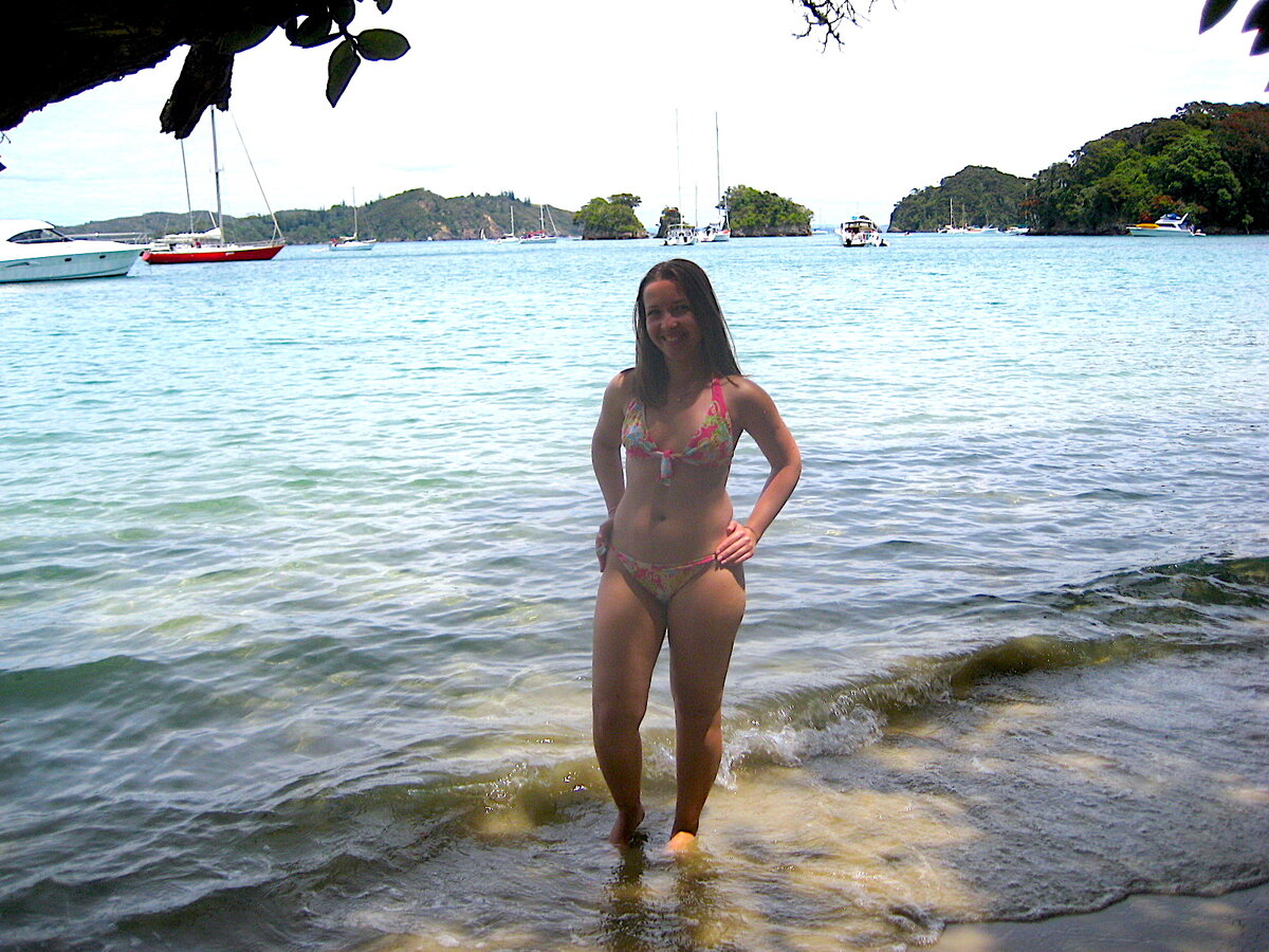 Я - красотка на пляжах Новой Зеландии