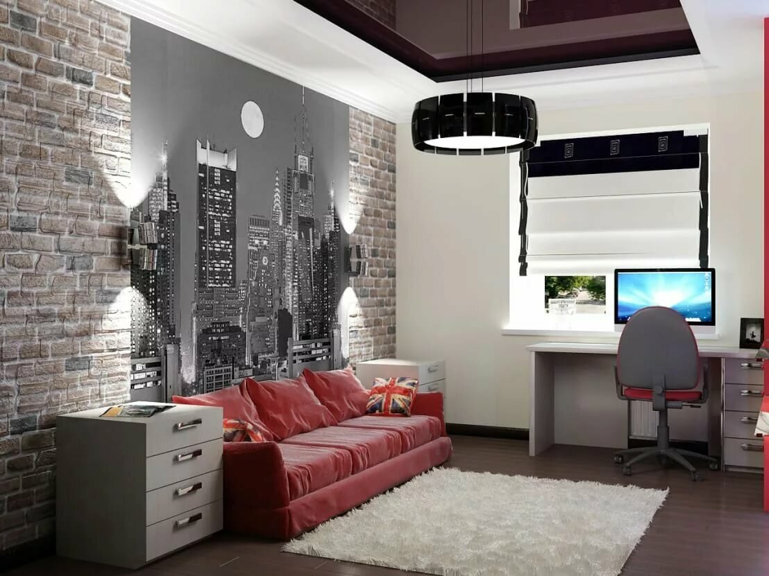 Важно понимать, что у подростка есть уже свои интересы и увлечения и именно под них необходимо подстраивать интерьер