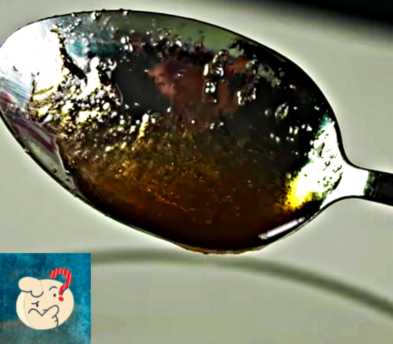 Вот что получилось, когда смешал колу и желатин