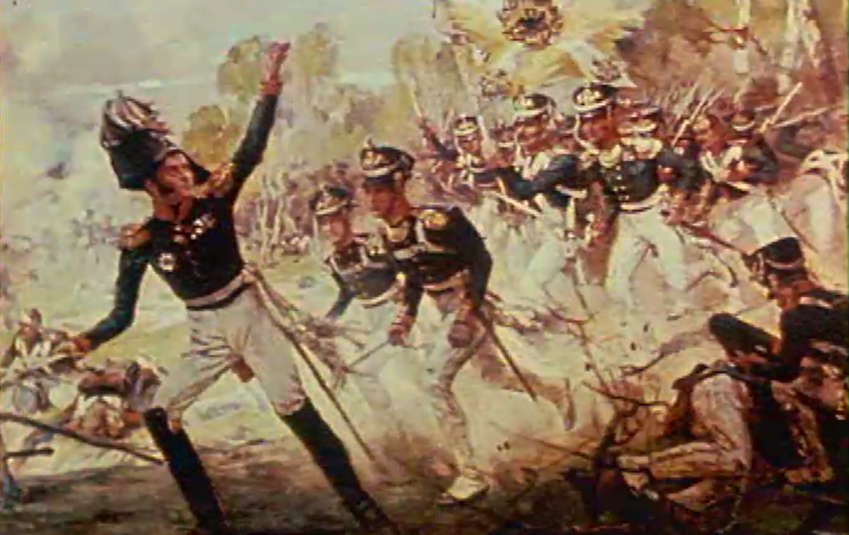 Кадр из документального фильма "Л.Н.Толстой. Война и мир" (1989)