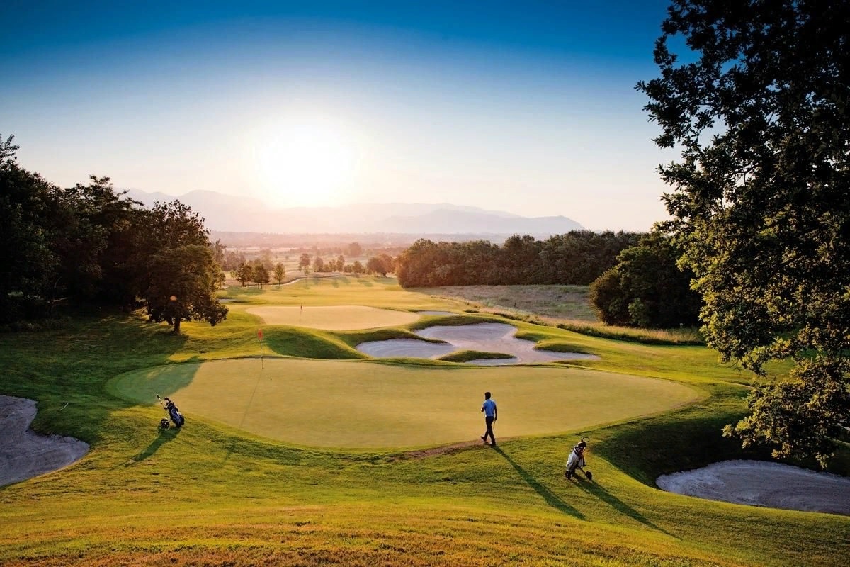 Природа, красивое место, игра в гольф, спорт, здоровый образ жизни, красота