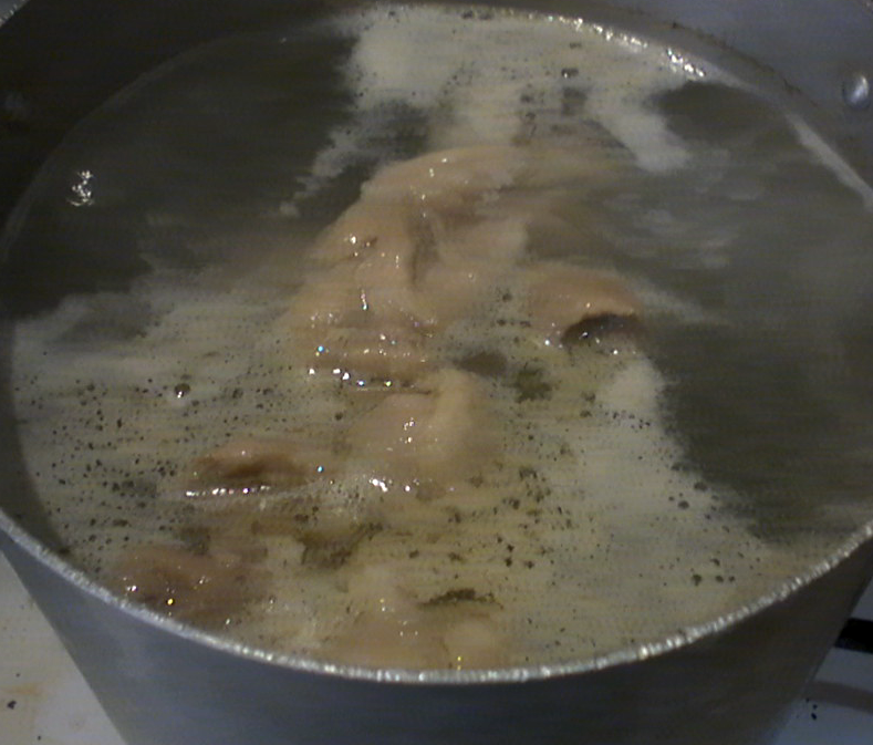 варится мясо