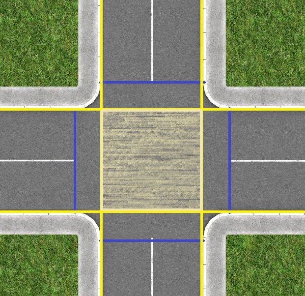 Перекресток двух дорог 8. Границы перекрестка. Перекресток ПДД. Границы перекрестка ПДД. Пересечение проезжих частей дорог.