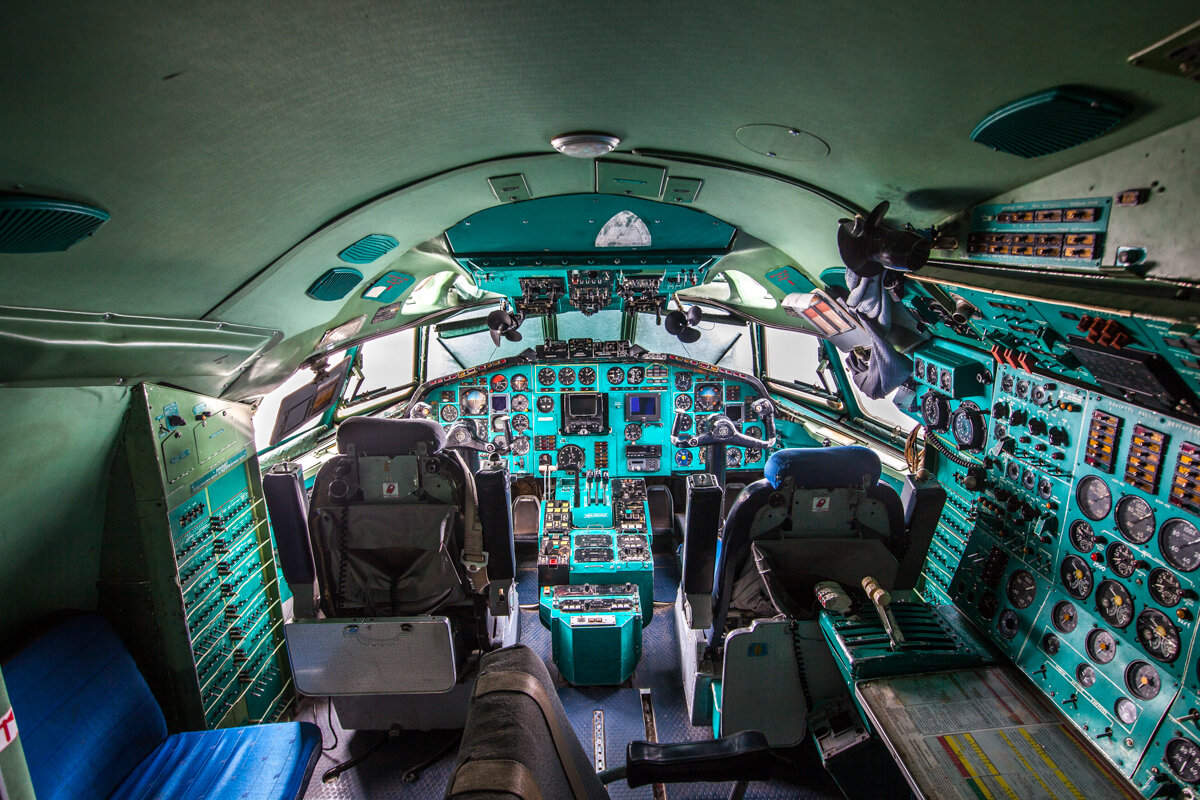 Кабина Ту- 154