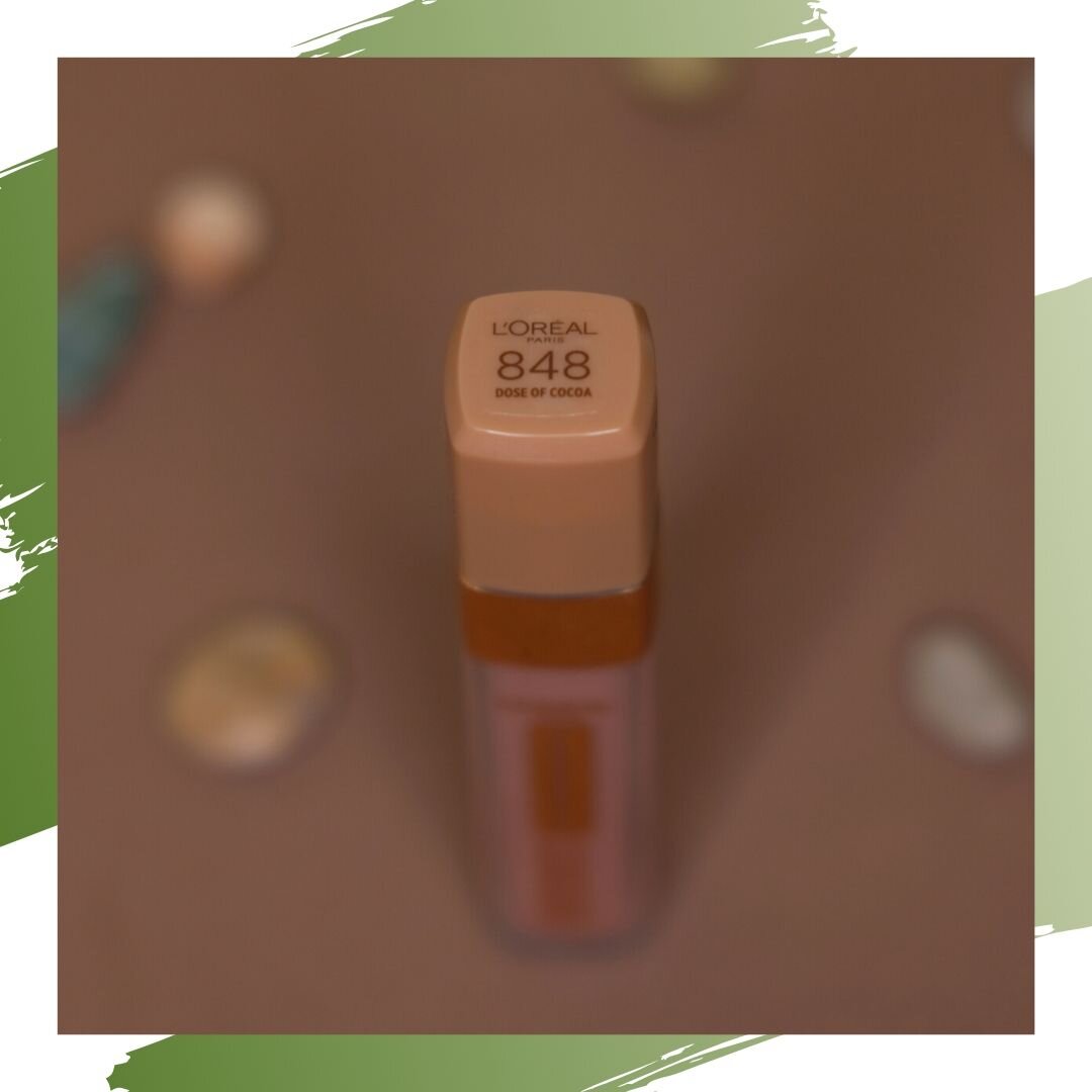  Ultra matte liquid lipstick Les Chocolates Loreal 848 Dose of Cocoa