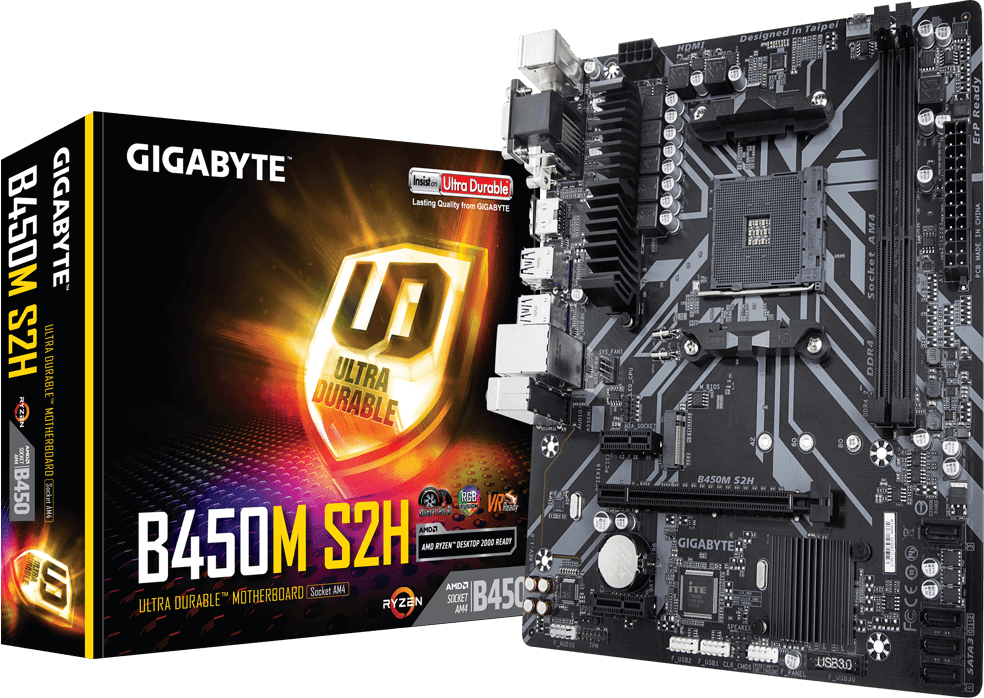 Gigabyte B450M S2H