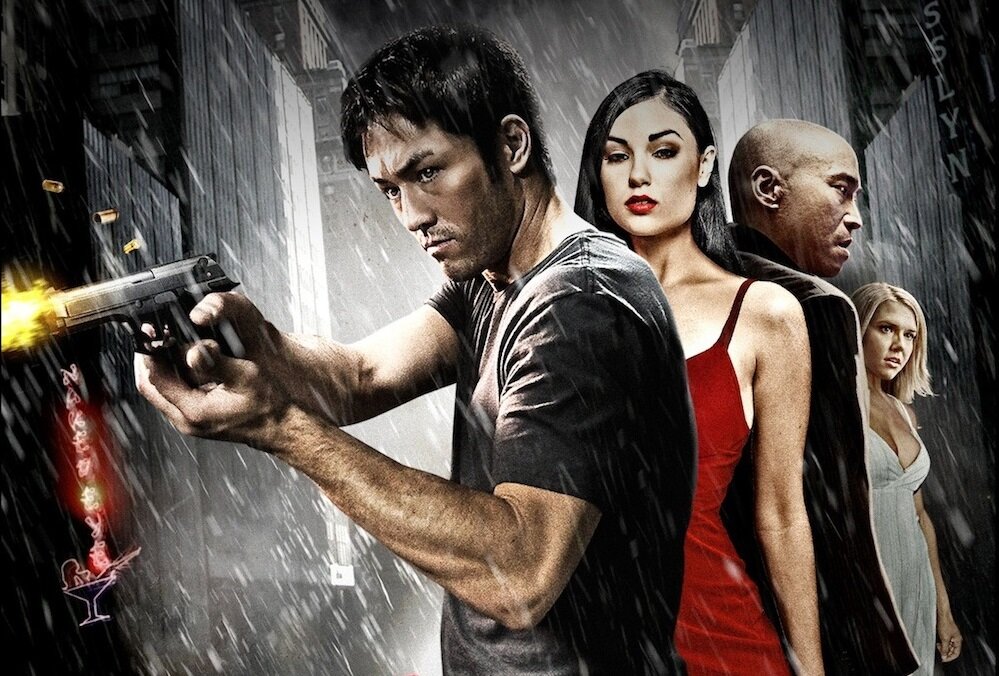 Фрагмент коллажа для афиши фильма "Ошибка телохранителя" (2012)