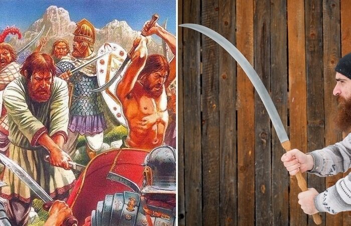 


Нож  – одно из древнейших орудий, которое было создано человеком. С началом  обработки металлов люди смогли значительно утяжелить и удлинить  конструкцию ножа, научившись превращать его в длинное клинковое оружие:  мечи и сабли. В истории античного оружейного дела попадаются и вовсе  экзотические образцы вооружения. Например, древние фракийцы использовали  в бою причудливые на вид ромфеи. Самое время разобраться с тем, что из  себя представляет данное оружие.

